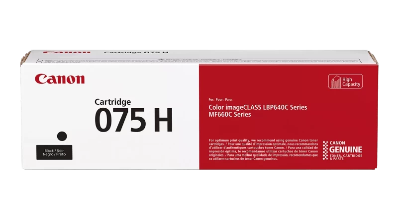Canon CRG 075H BK (6369C002) Lazerinė kasetė, Juoda