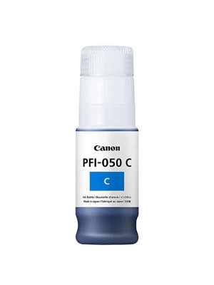 Canon PFI-050 C (5699C001) Rašalo papildymo buteliukas, Žydra