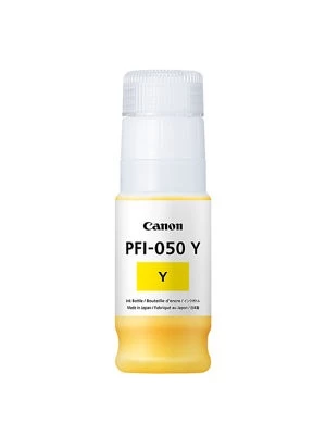 Canon PFI-050 Y (5701C001) Rašalo papildymo buteliukas, Geltona