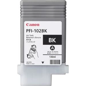 Canon PFI-102BK (0895B001) Rašalinė kasetė, Juoda