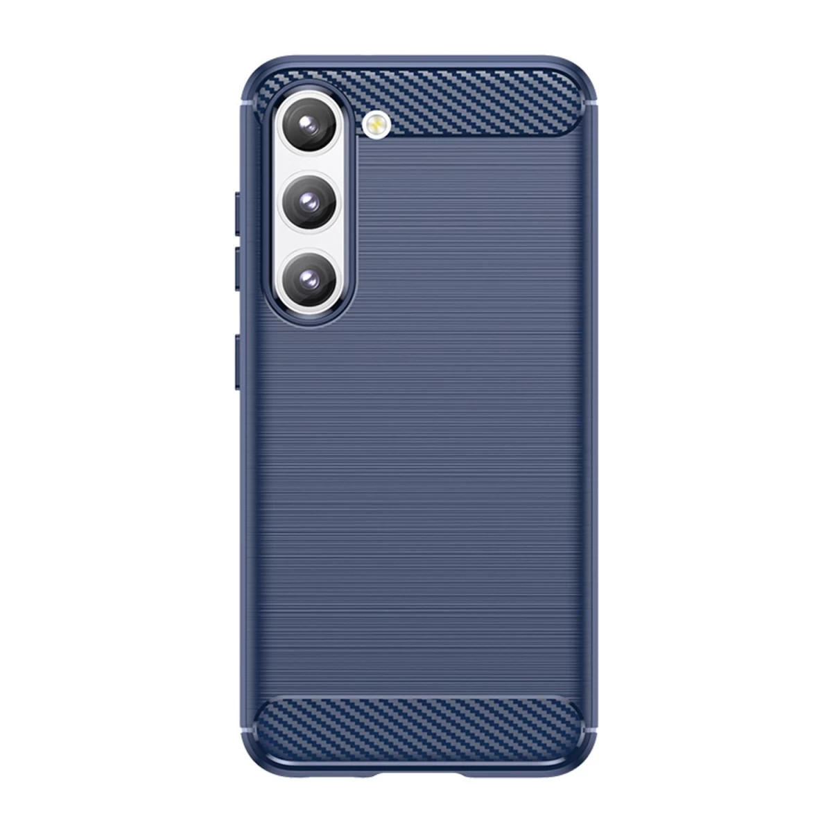 carbon Case Dangtelis samsung Galaxy S23+ - Lankstus Silikoninis Anglies Mėlynos Spalvos Dangtelis carbon Case Dangtelis samsung Galaxy S23+ - Lankstus Silikoninis Anglies Mėlynos Spalvos Dangtelis