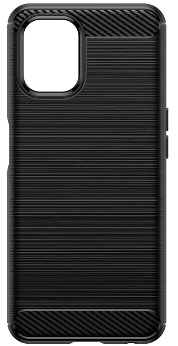 Carbon Case Silikoninis Anglies Pluošto Lankstus Juodas Dangtelis, Skirtas Realme 10 5g / Realme 9i 5g Carbon Case Silikoninis Anglies Pluošto Lankstus Juodas Dangtelis, Skirtas Realme 10 5g / Realme 9i 5g