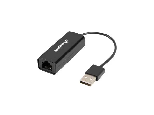 Card network Lanberg NC-0100-01 (USB 2.0; 1x 10/100Mbps)