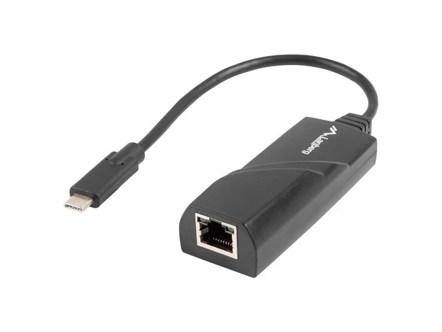Card network Lanberg NC-1000-02 (USB 3.1, USB-C; 1x 10/100/1000Mbps)