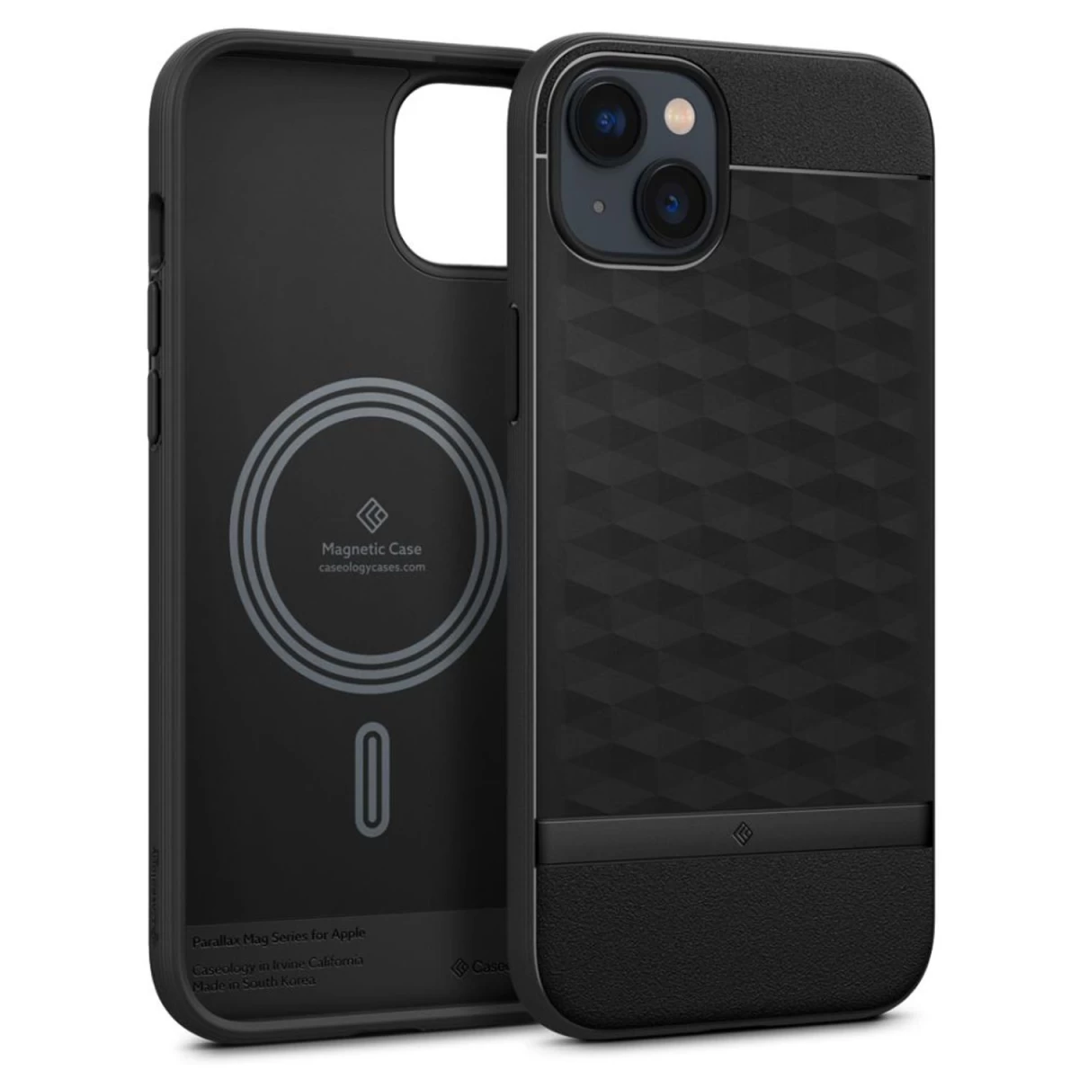Caseology Parallax Magsafe Dėklas Iphone 14 Plus - Matinės Juodos Spalvos