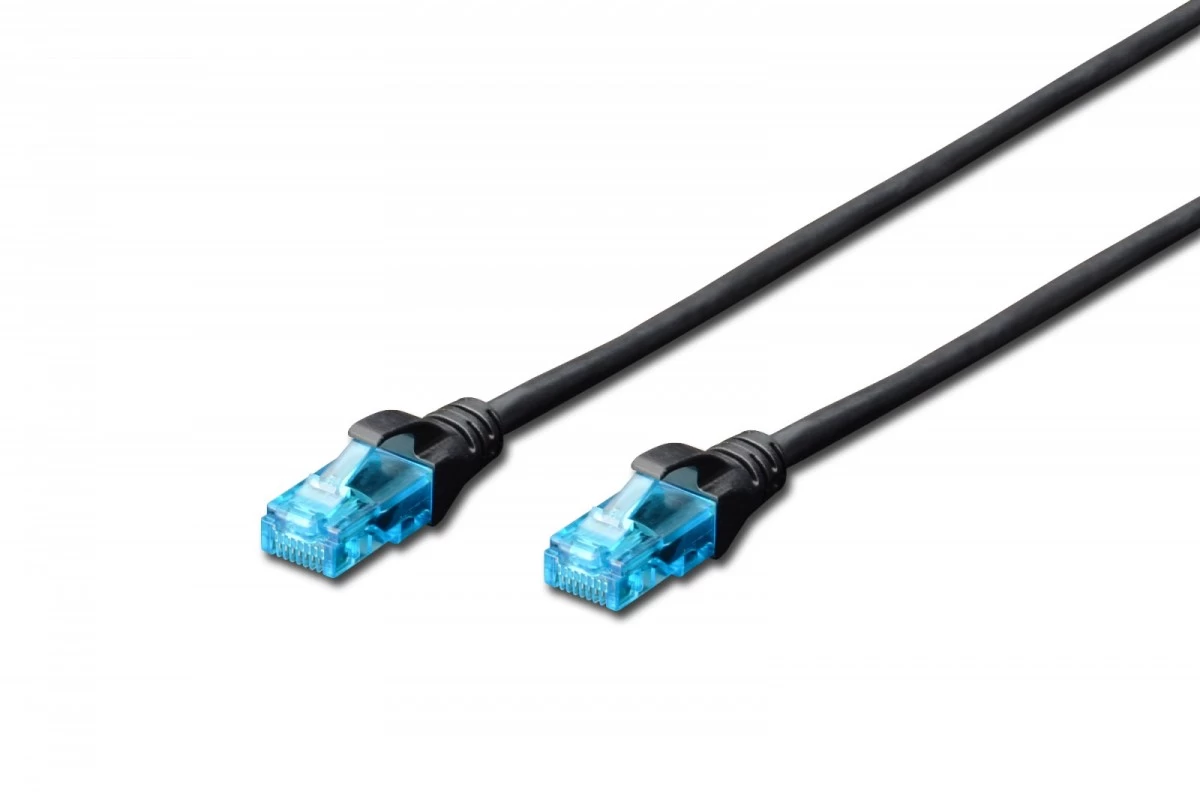 CAT 5e U-UTP patch cable 10m black