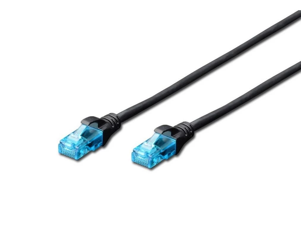 CAT 5e U-UTP patch cable 2m black