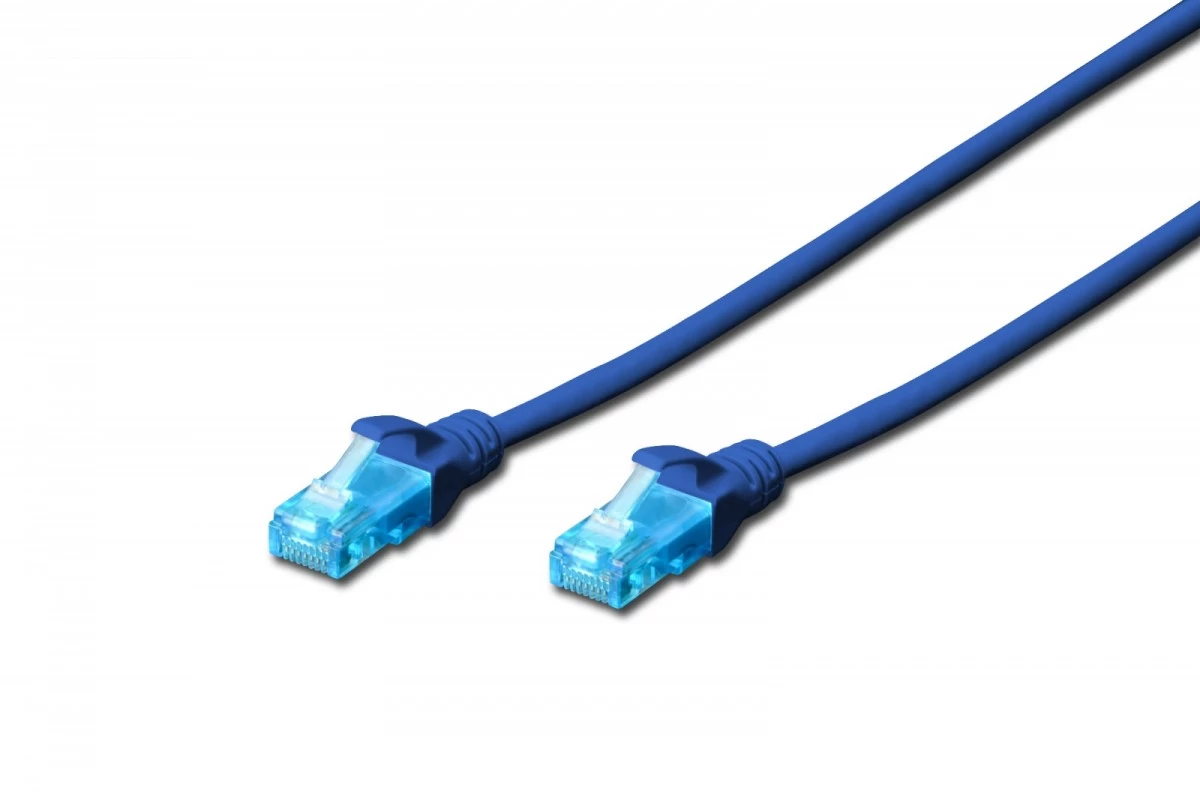 CAT 5e U-UTP patch cable 3m blue