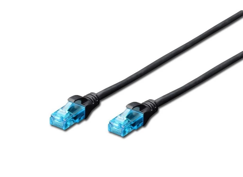 CAT 5e U-UTP patch cable 5m black
