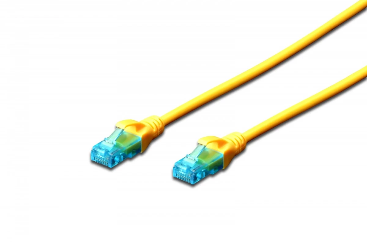 CAT 5e U-UTP patch cable 5m yellow