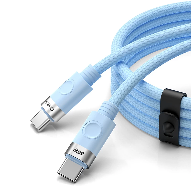 Cdx 60w 3a Power Delivery Usb-c Kabelis 1 M - Mėlynas