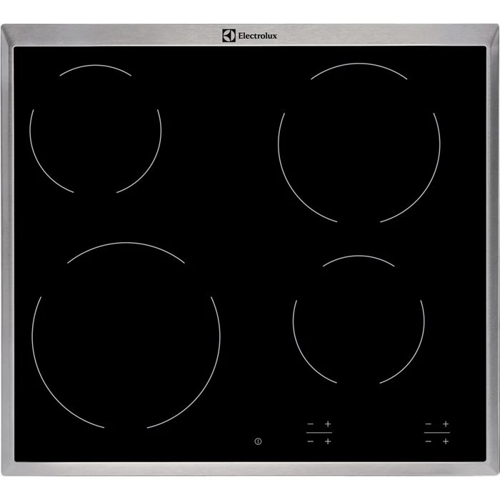 Ceramic cooktop Electrolux  EHF16240XK (4 fields; black color)