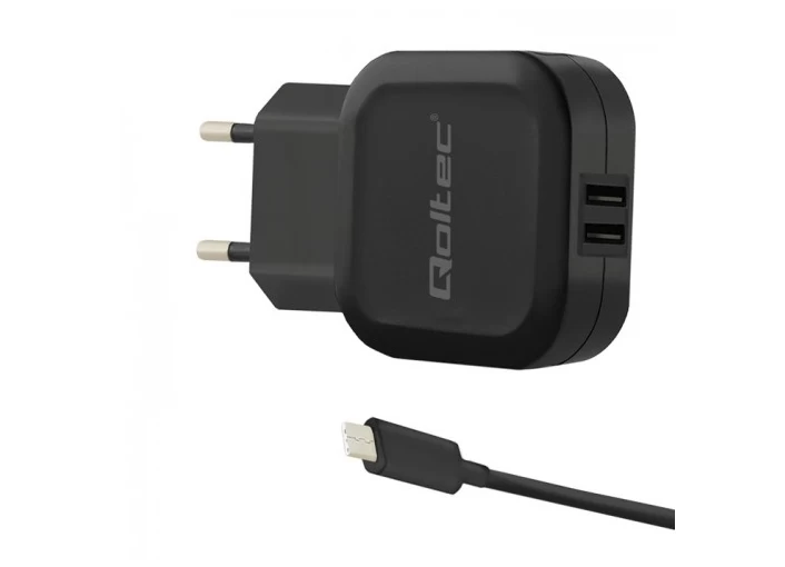 Charger mains Qoltec 50188 (3400 mA; 17W; USB, USB typ C)