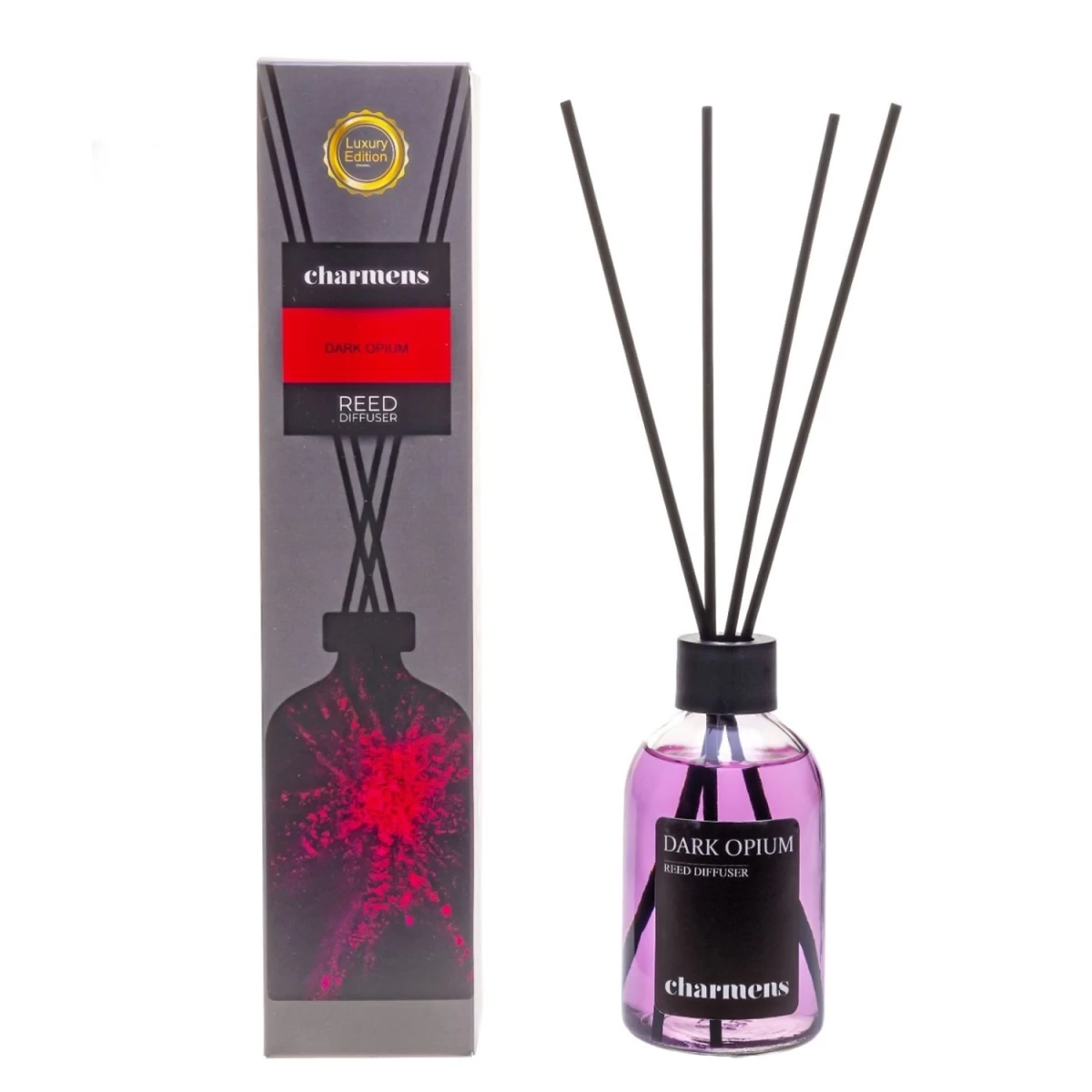 charmens Luxury Edition Dark Opium Kvepalų Lazdelės, 110 Ml