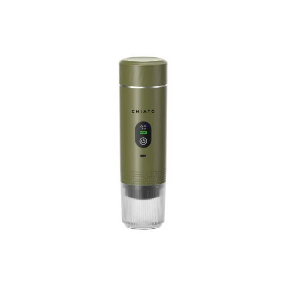 CHiATO brewPLAY Smart nešiojamas espreso aparatas – žalias