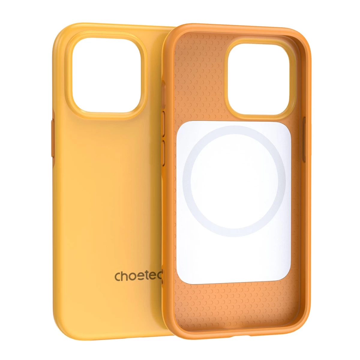 Choetech Mfm Dėklas iphone 13 Pro Max Orange Su Apsauga Nuo Kritimo (pc0114-mfm-ye)