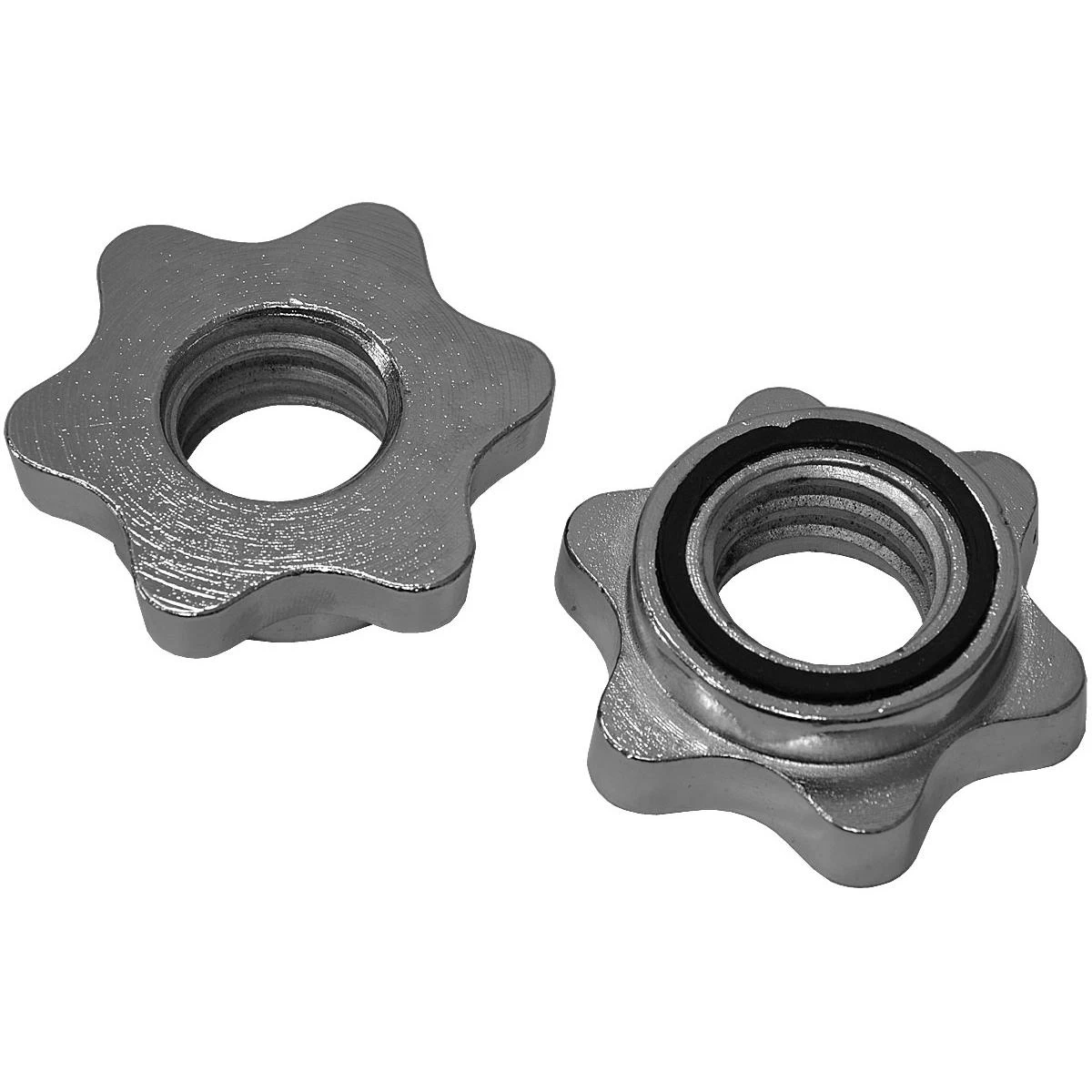 Chrome Grip Clamp Kpl 2 Vnt Enero Fit Fi28mm