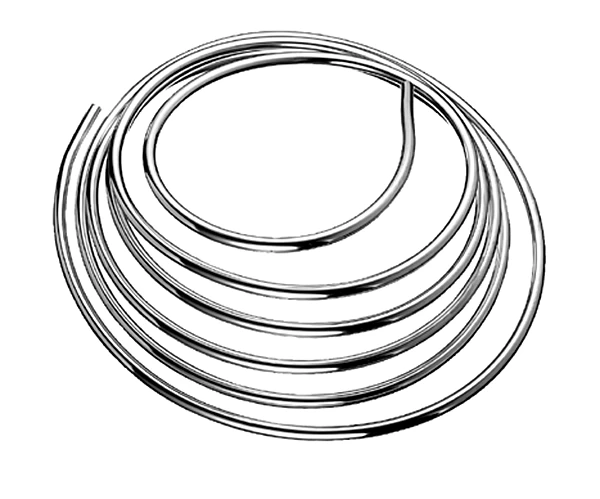 Chromuotas vamzdelis Schell DN10 5 metrai
