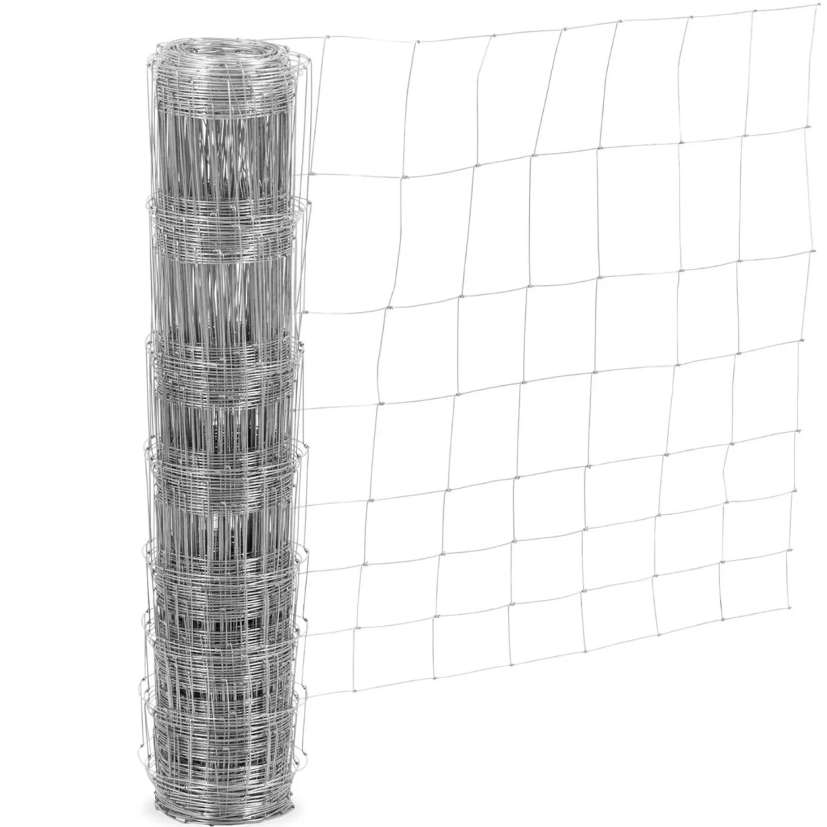 Cinkuotas Miško Tvoros Tinklas 15 Cm Aukščio 100 Cm 50 M Cinkuotas Miško Tvoros Tinklas 15 Cm Aukščio 100 Cm 50 M