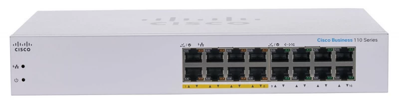 Cisco Cbs110-16pp-eu Komutatorius (16x 10/100/1000 )