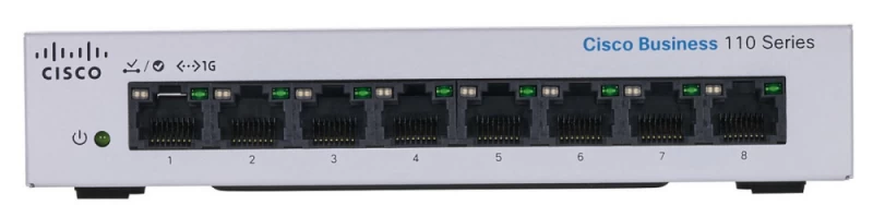 Cisco Cbs110-8t-d-eu Komutatorius (8x 10/100/1000 )