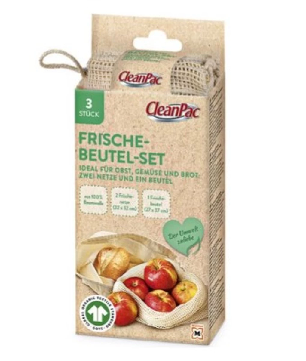 Cleanpac, M Dydžio Maisto Laikymo Maišeliai, 3 Vienetai (vokietijos Produktai).