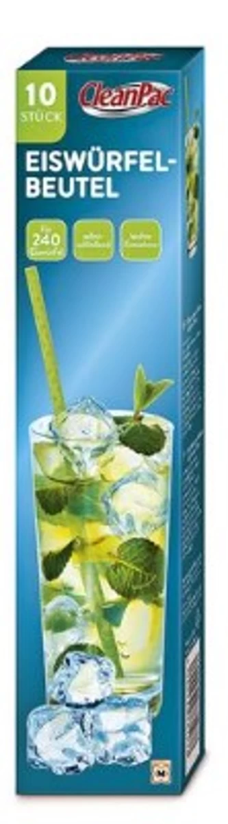 cleanpac, Maišeliai Ledo Kubeliams, 10 Vienetų (vokietijos Produktas).