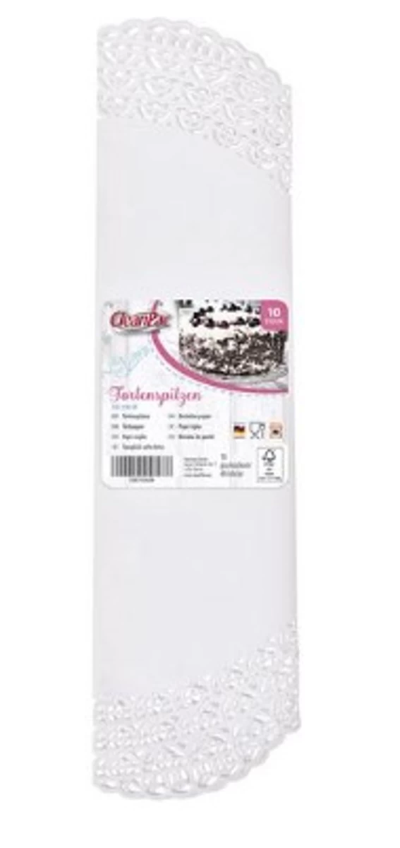 Cleanpac, Tortinės Servetėlės, 10 Vienetų (vokiečių Produktas).