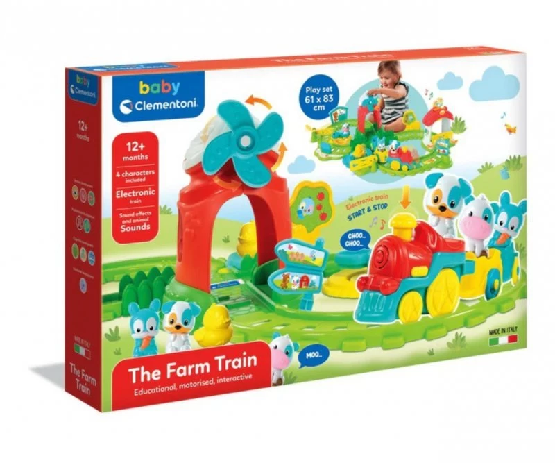 Clementoni 17391 Baby Farmer Train