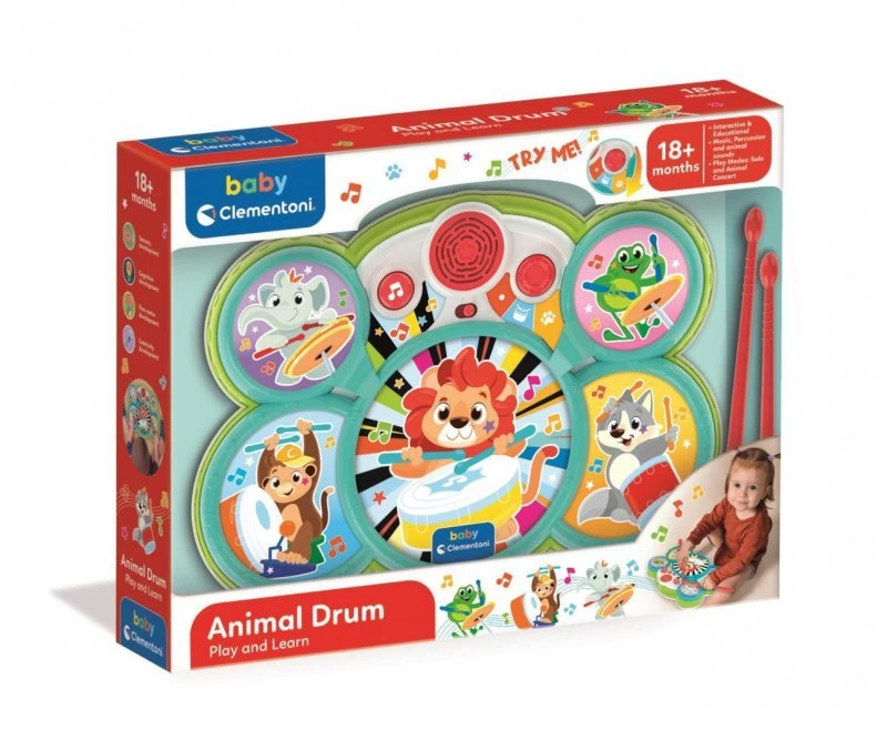 Clementoni 17637 Kūdikių Interaktyvioji Perkusija