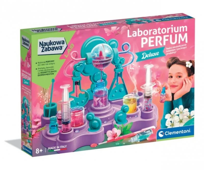 Clementoni 50396 Science Fun Lab Kvepalų Laboratorija Deluxe