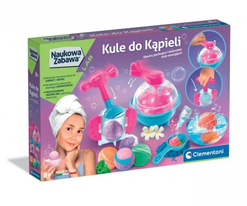 Clementoni 50397 science Fun Lab Vonios Kamuoliukai