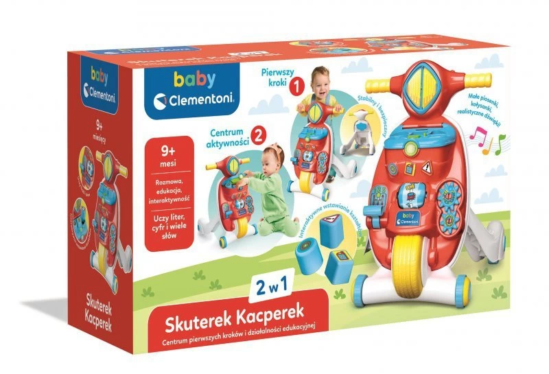 Clementoni Baby Scooter Kacperek 50930