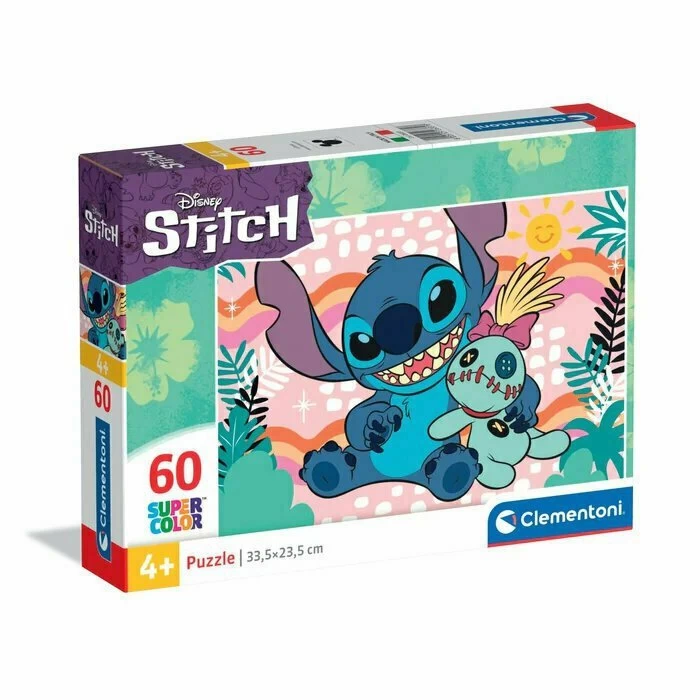 Clementoni Dėlionė 60 Dalių Stitch 26331