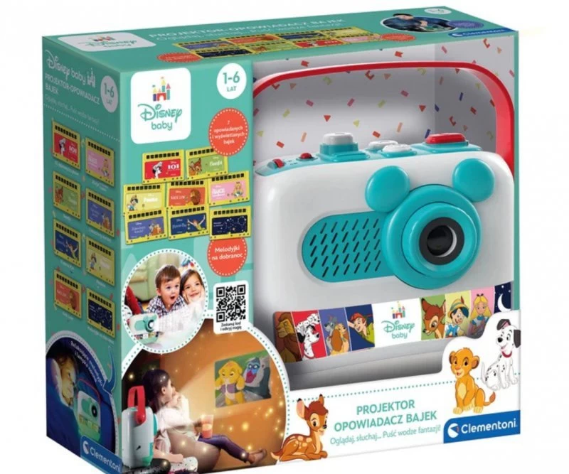 Clementoni Disney Baby 50856 Pasakų Projektorius-pasaka