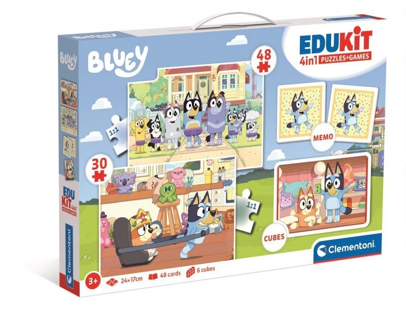Clementoni Edukit 4in1 Bluey 18320