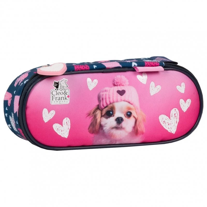 Cleo And Frank The Dog Standus Paketėlis Pieštukams