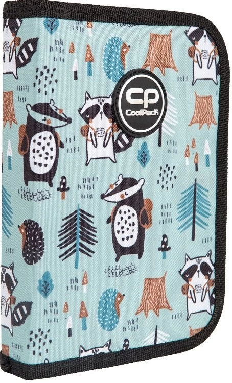 Clipper Raccoon Dviejų Atvartų Pieštukinė Coolpack