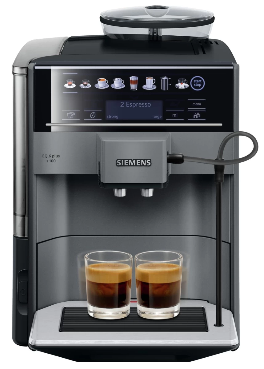 Coffee machine espresso Siemens TE651209RW (1500W; black color)
