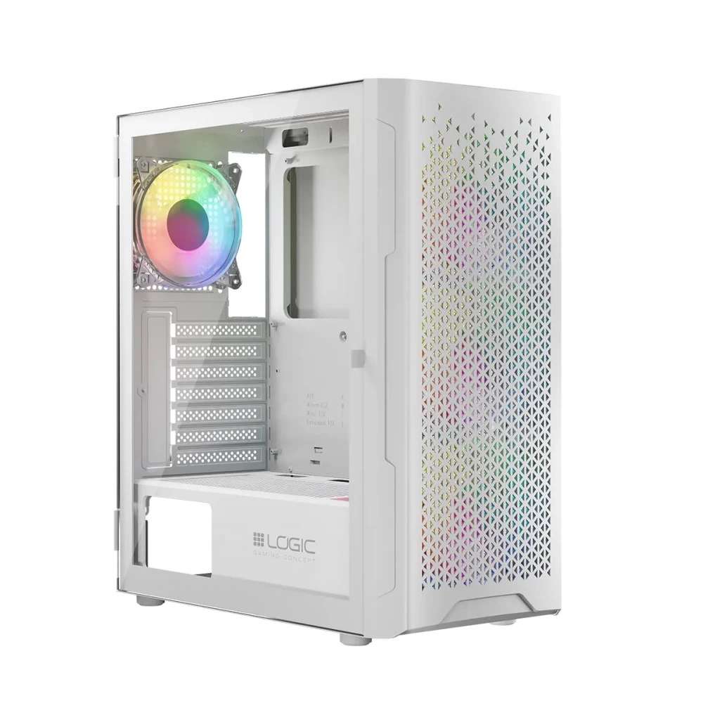 Computer cases ARAMIS   ARGB MIDI White