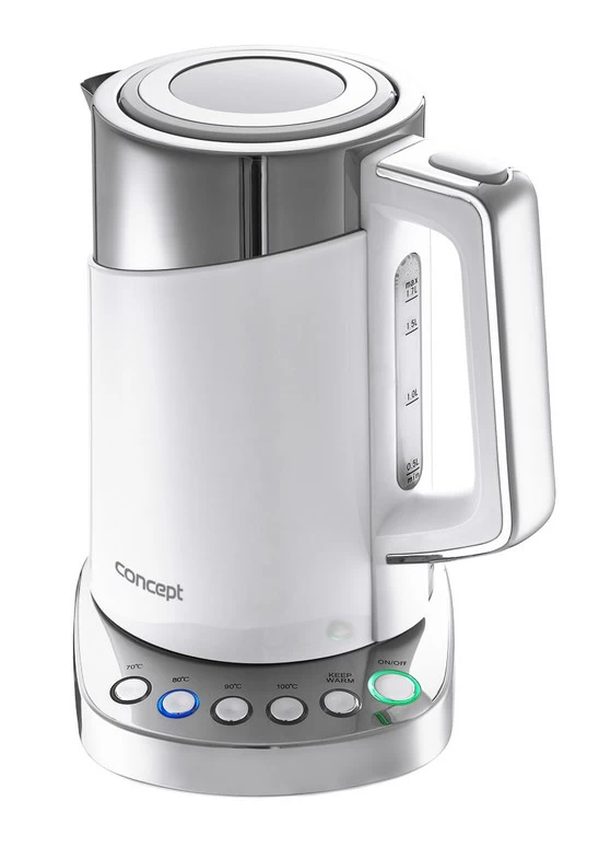 Concept Virdulys Rk3170 (1,7 L /2200 W / Baltai Sidabrinis )