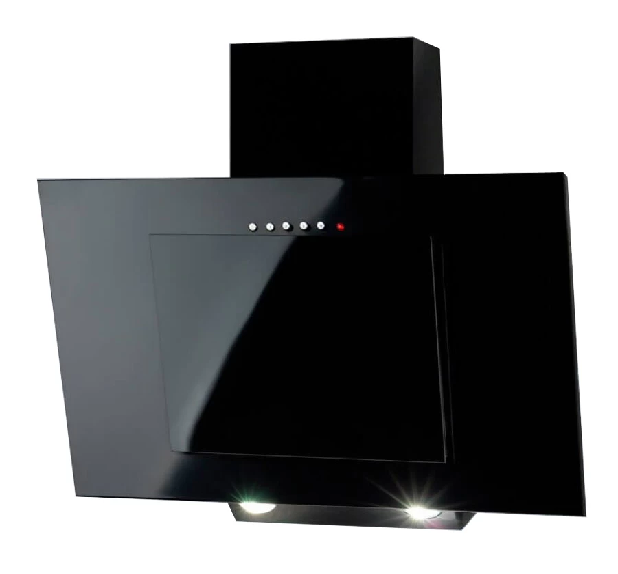Cooker hood chimney AKPO WK-4 NERO 90 CZARNY (486 m3/h; 900mm; black color)