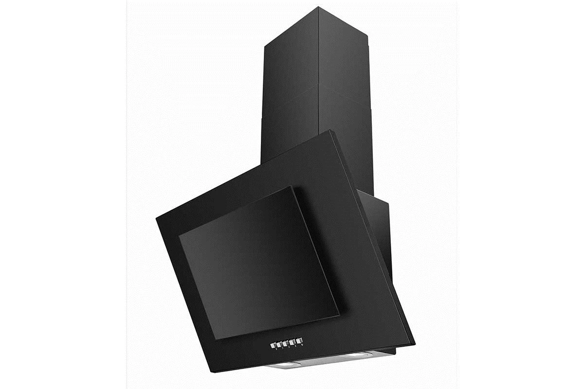 Cooker hood chimney CIARKO NTI 60 Czarny (231 m3/h; 600mm; black color)