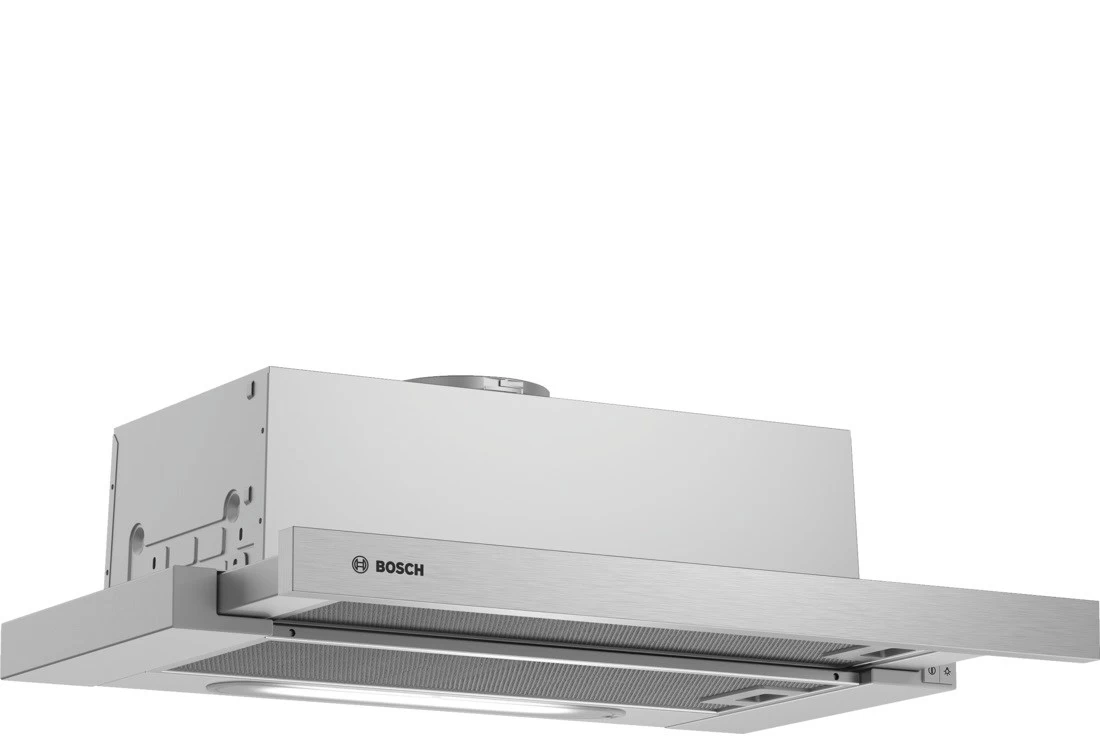 Cooker hood Drawer BOSCH DFT63AC50 (368 m3/h; 598mm; silver color)
