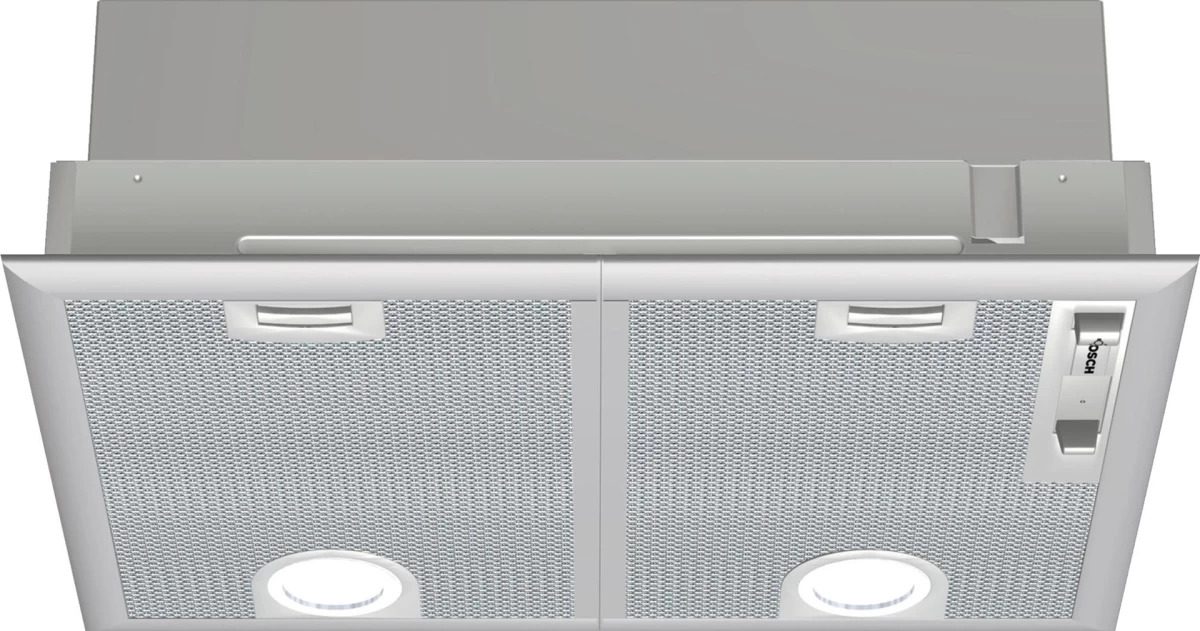 Cooker hood island BOSCH DHL 555 BL (618 m3/h; 530mm; silver color)