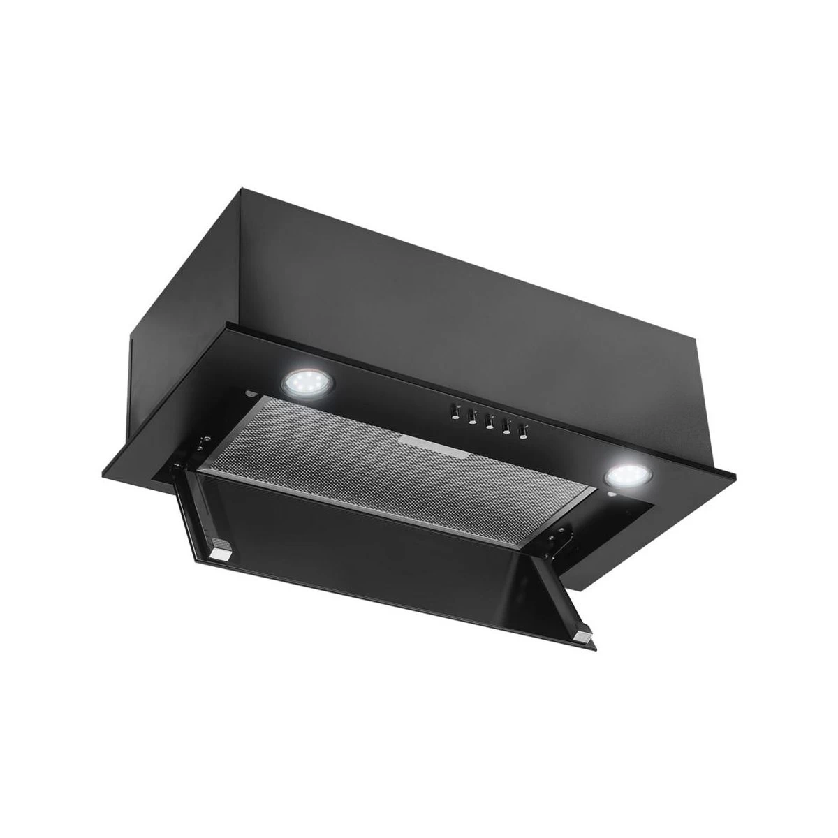 Cooker hood under-cabinet CIARKO SL-BOX Glass 60 Czarny (350 m3/h; 600mm; black color) Cooker hood under-cabinet CIARKO SL-BOX Glass 60 Czarny (350 m3/h; 600mm; black color)