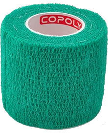 COPOLY tvarstis gyvūnų žaizdoms žalias 5x450cm 12vnt
