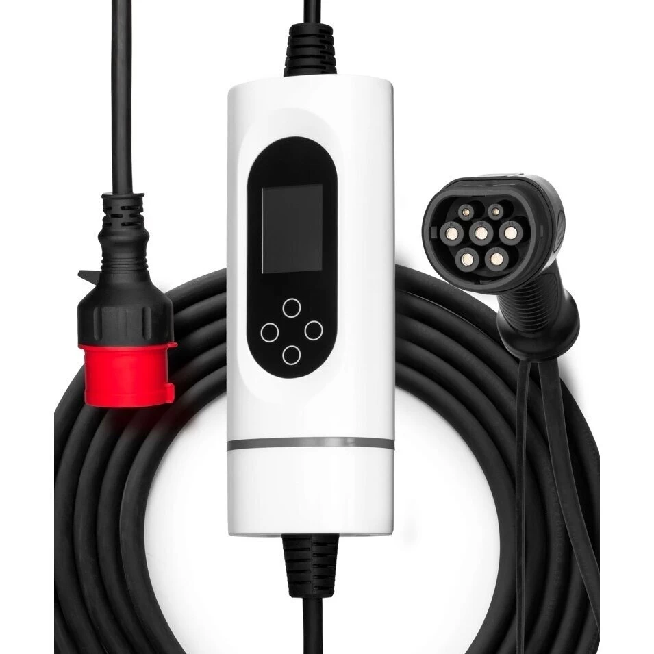 CREAXIO firmos elektromobilio įkrovimo laidas 480V - type 2 (16A, 3 fazės 11 kW) M2C-20-E3 Serija