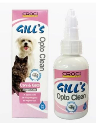 CROCI GILL&#039;S OPTO-CLEAN akių valiklis 50ml, C3052089