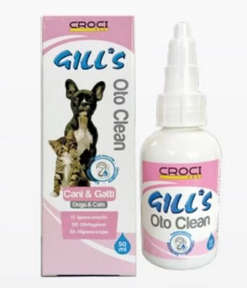CROCI GILL&#039;S OTO-CLEAN ausų valiklis 50ml, C3052103